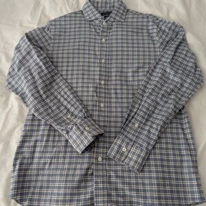 Ralph Lauren Blue Plaid Men's Shirt